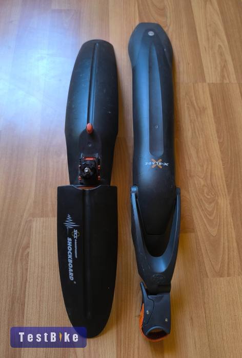 X-Blade hátsó+ SKS Shockboard első sárvédők