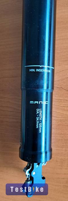 X Fusion Manic dropper karral 34.9 125 mm