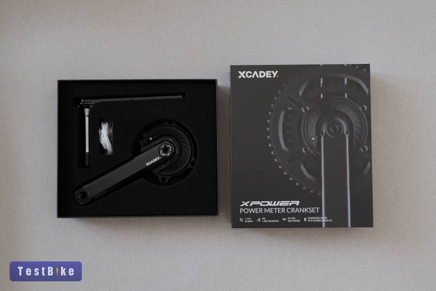 Xcadey AL-3 Power Meter Crankset - Road 110bcd-4s 170