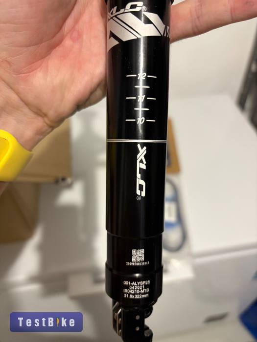 XLC SP-T11B droppler post 31.6 x 322 mm