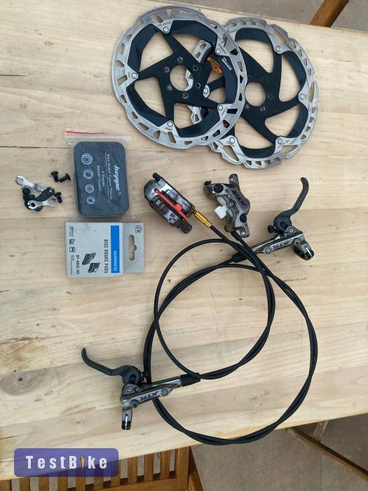 XTR 9120- Komplett fék elado! MT905 203/180 tárcsákkal..