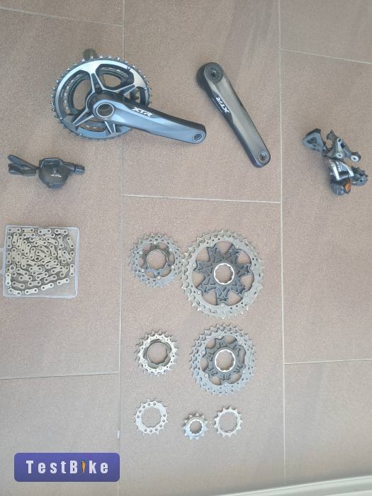 XTR váltó váltókar hajtókar 170mm lánckeréksor m9100 m9000