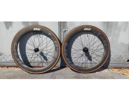 ZIPP 404 Firecrest Karbon Országuti Shimano kerékszett      