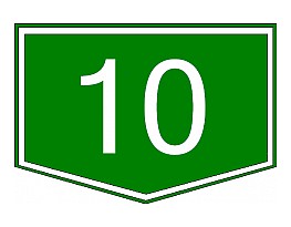 10-es főút 2009