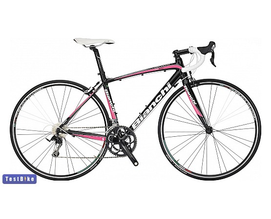 Bianchi Impulso Alu Dama Bianca Lady 105 2013 országúti, fekete-rózsaszín országúti