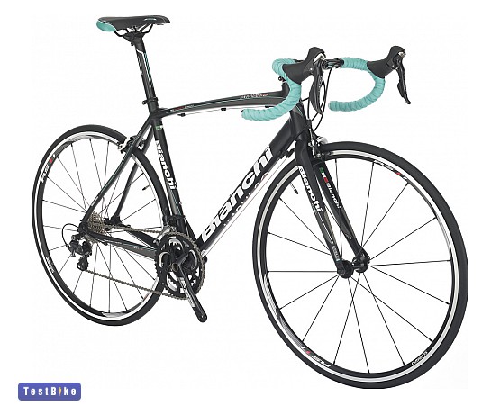 Bianchi Impulso Alu Ultegra 2014 országúti, TT (fekete/szürke/fehér) 