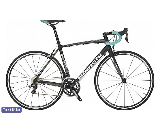 Bianchi Impulso Alu Ultegra 2014 országúti, TT (fekete/szürke/fehér)  országúti