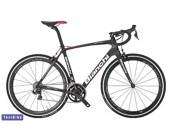 Bianchi Infinito CV Dura-Ace Di2 2014 országúti, RK (fekete/szürke/piros/fehér)  országúti