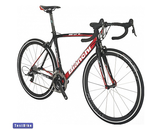 Bianchi Sempre Pro Sram Red 2014 országúti, ZR (fekete/piros/fehér) 