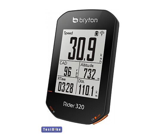 Bryton Rider 320E GPS 2022 km óra/óra km óra/óra