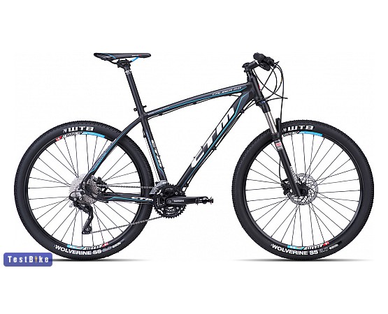 CTM Caliber 2.0 2015 mtb, Matt fekete-világoskék mtb