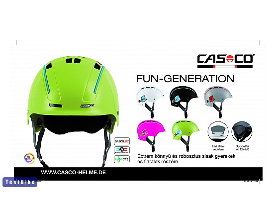 Casco Fun Generation 2015 sisak