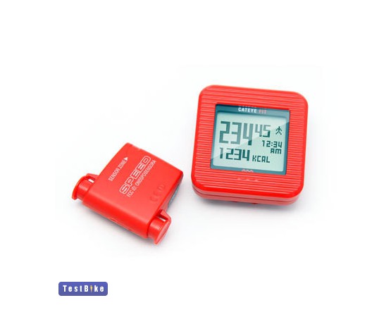 Cateye CC-PD100W 2012 km óra/óra, Piros km óra/óra