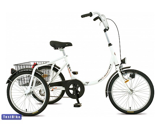 Csepel Camping N3 3 kerekű 2014 városi/cruiser/fitnesz, Fehér városi/cruiser/fitnesz
