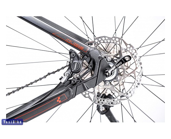 Cube Cross Tonopah Pro női 2015 trekking, Anodizált fekete - piros