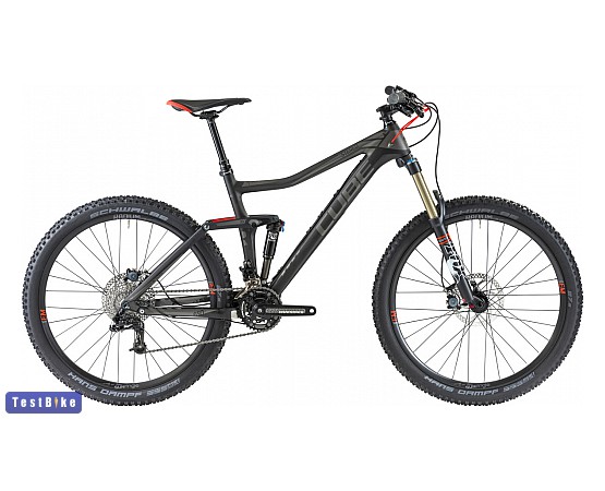 Cube Fritzz 160 Race 27,5 2014 mtb, Anodizált fekete mtb