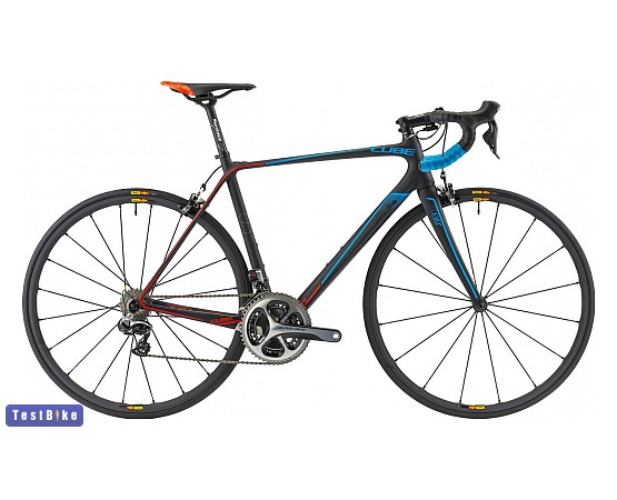 Cube Litening Super HPC SLT Di2 Compact 2014 országúti, Fekete-piros-kék országúti