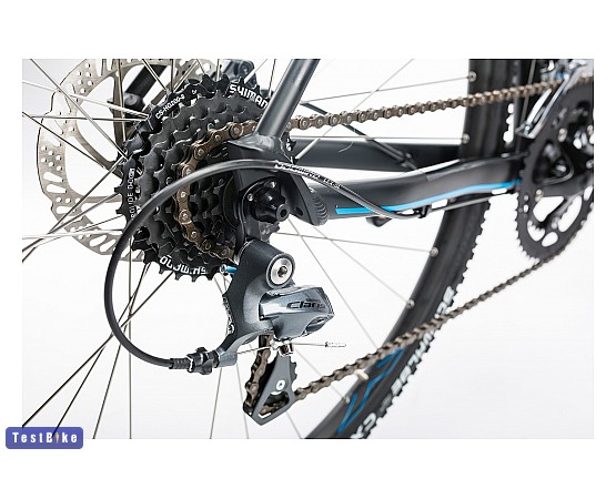 Cube SL Road 2017 városi/cruiser/fitnesz, Fekete-kék