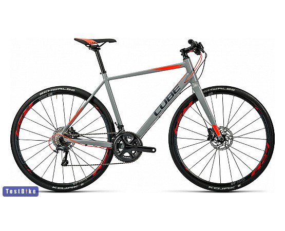 Cube SL Road SL 2016 városi/cruiser/fitnesz, Szürke-piros városi/cruiser/fitnesz