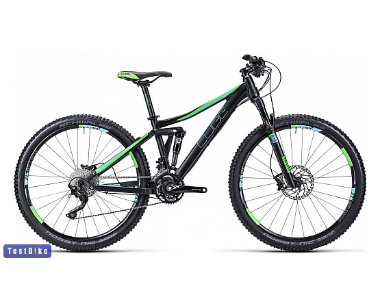 Cube Sting WLS 120 Race 27,5 2015 mtb, Fekete-kék-zöld mtb