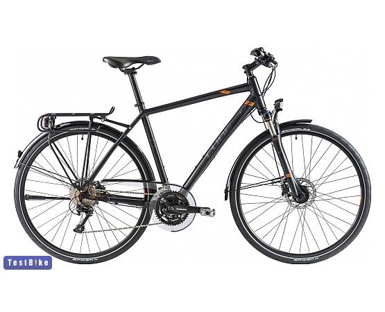 Cube Touring Pro 2014 trekking, Fekete-szürke-narancssárga