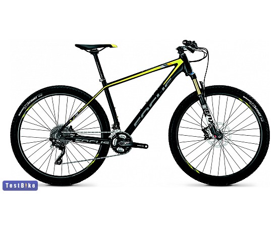 Focus Black Forest 27R 2.0 2015 mtb, Matt fekete mtb