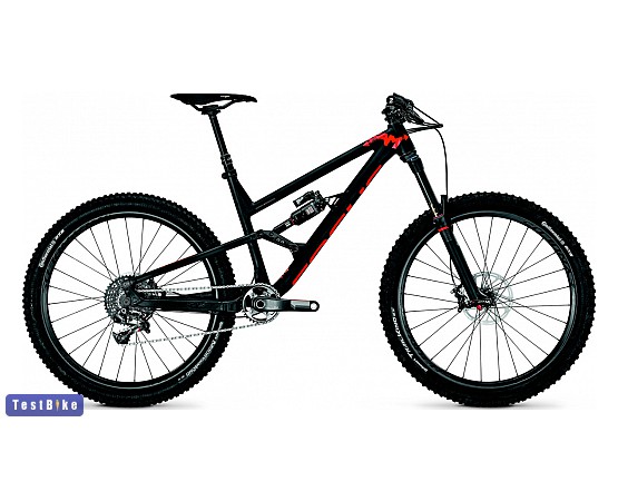 Focus SAM 1.0 Trail Team 2015 mtb, Matt fekete mtb
