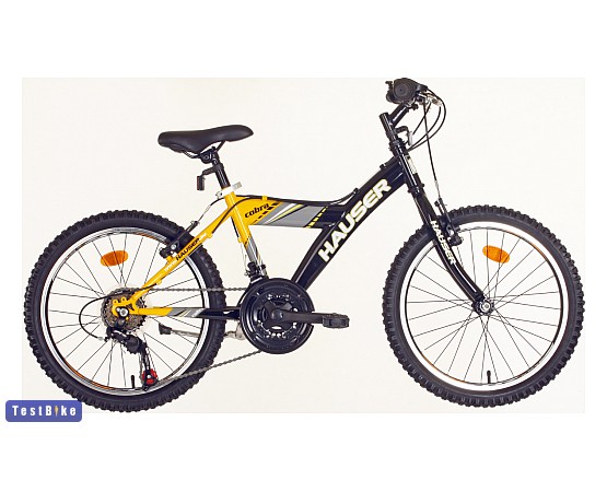 Hauser Cobra 20" 2013 gyerek kerékpár, sárga-fekete gyerek kerékpár