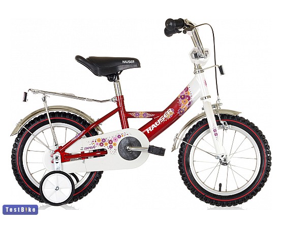 Hauser Swan 14" 2013 gyerek kerékpár, fehér-piros