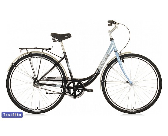 Hauser Swan 2012 városi/cruiser/fitnesz, Kék - fekete, 1 sebesség (28")