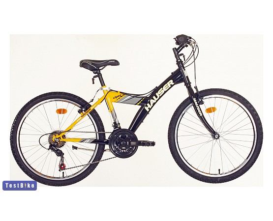 Hauser Viper 24" 2013 gyerek kerékpár, sárga-fekete gyerek kerékpár