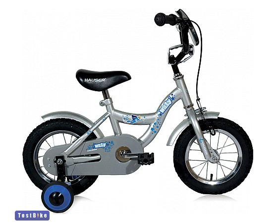Hauser Willy 12" 2013 gyerek kerékpár, ezüst gyerek kerékpár