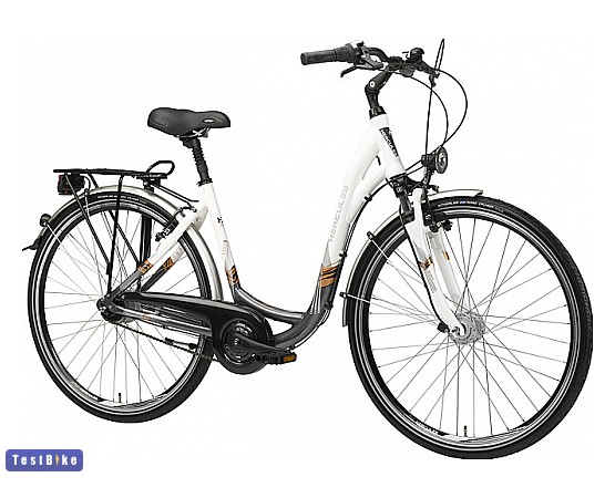 Hercules Uno 2012 városi/cruiser/fitnesz, Uno 8 - City - Fehér - Antracit