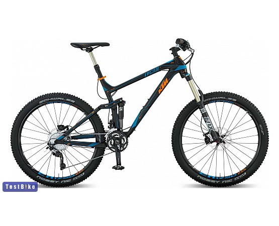 KTM Lycan LT 271 2014 mtb, Matt fekete-kék-narancssárga mtb