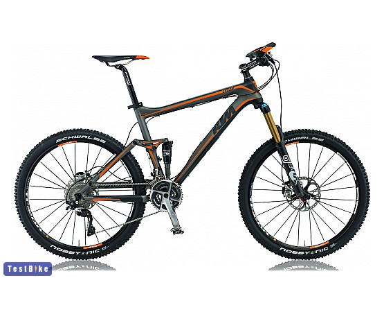 KTM Lycan Prestige 2012 mtb, antracit-fekete-narancssága mtb
