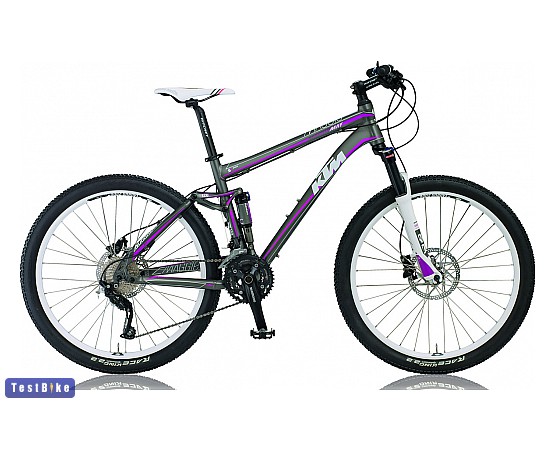 KTM Maggie May 2012 mtb, titánszürke-fehér-lila mtb