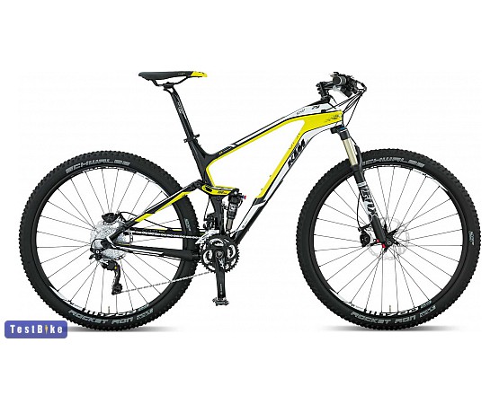 KTM Scarp 29 Master 2014 mtb, Karbon-sárga-fehér mtb
