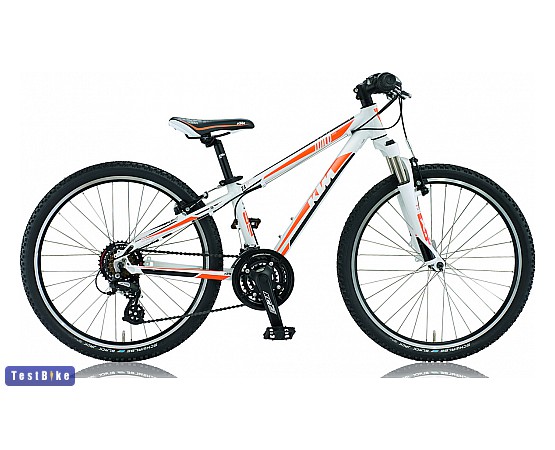 KTM Wild Speed 24 2012 gyerek kerékpár, fehér-narancs-fekete gyerek kerékpár