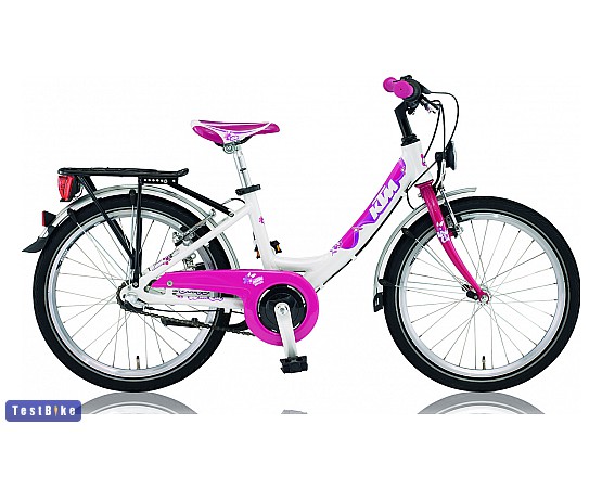 KTM Wild Cat 20" 3-G 2012 gyerek kerékpár, fehér-lila-rózsaszín gyerek kerékpár