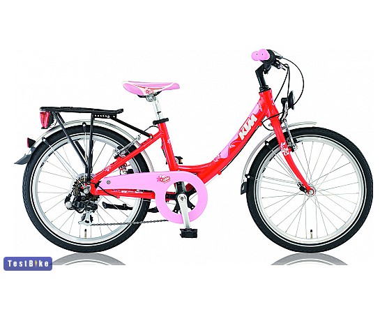KTM Wild Cat 20" 6-G 2012 gyerek kerékpár, piros-rózsaszín-fehér gyerek kerékpár