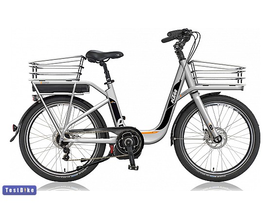 KTM e-Shopper 2012 ebike / pedelec, fehér-fekete-narancssárga ebike / pedelec