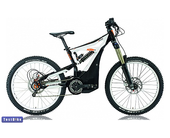 KTM eGnition 2012 ebike / pedelec, fekete-fehér-narancssárga ebike / pedelec