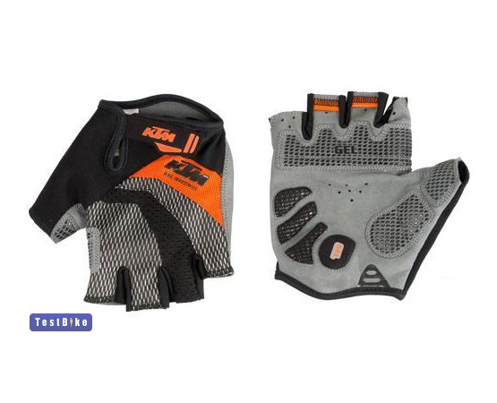 KTM rövidujjú 2012 kesztyű, Fekete - narancs kesztyű