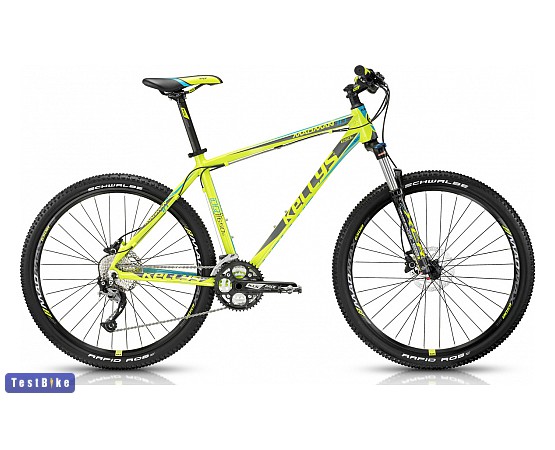 Kellys Madman 10 2015 mtb, Sárga-szürke-türkizkék mtb