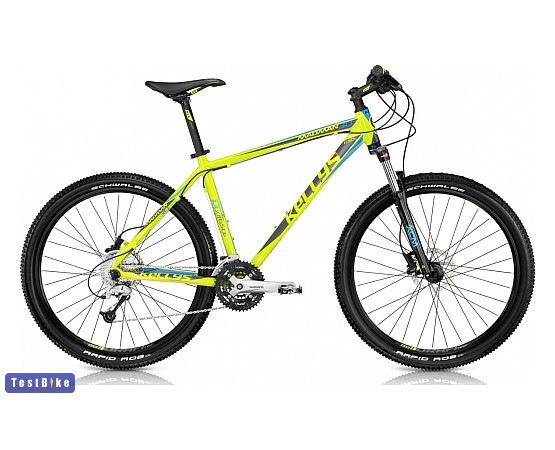 Kellys Madman 30 2014 mtb, Neonsárga-kék mtb