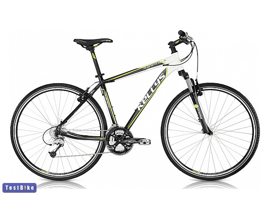 Kellys Phanatic 10 2014 trekking, Fekete-fehér-lime (Phanatic 10 Lime Accent) trekking