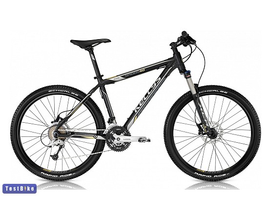 Kellys Spider 40 2014 mtb, Fekete-fehér mtb