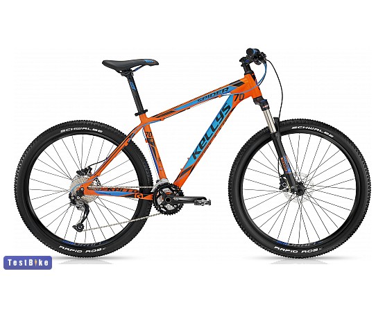Kellys Spider 70 2016 mtb, Narancssárga-kék-fekete mtb