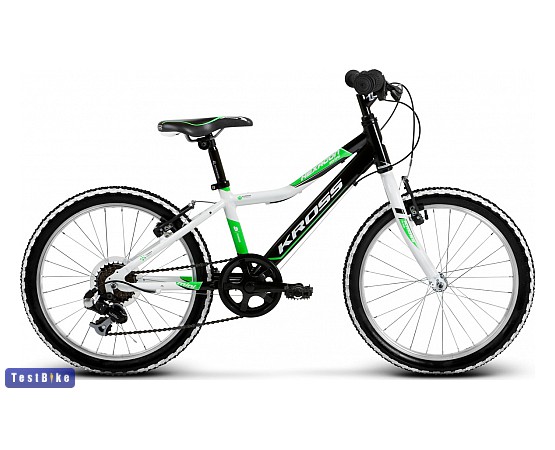 Kross Hexagon Mini 2013 gyerek kerékpár, fehér-fekete-zöld