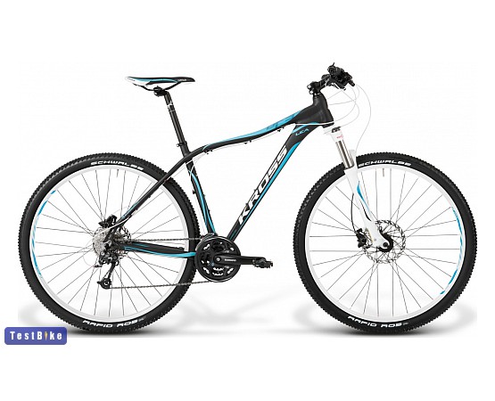 Kross Lea B3 2014 mtb, Matt fekete-türkizkék mtb
